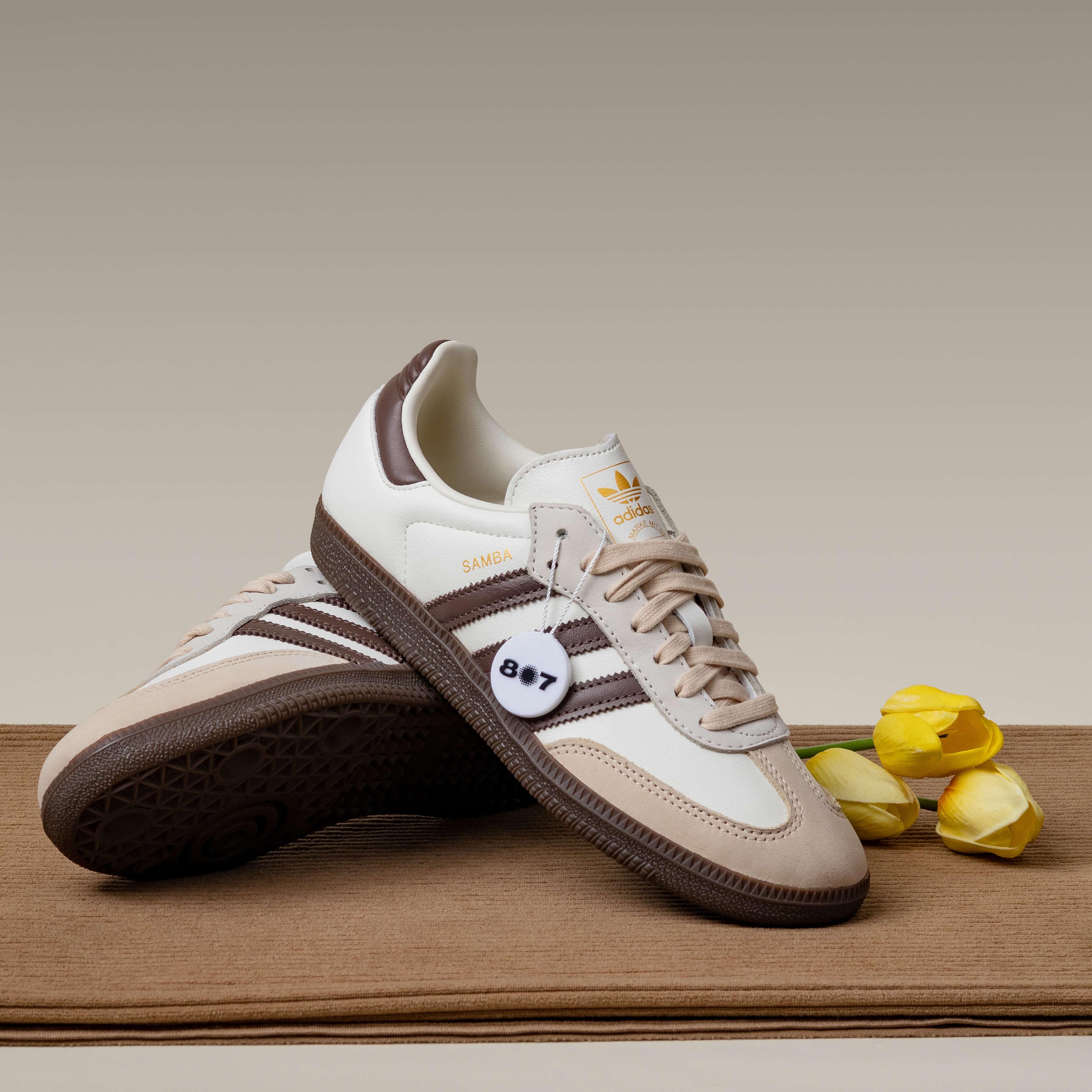 Adidas Samba OG Off White Earth Strata Gum