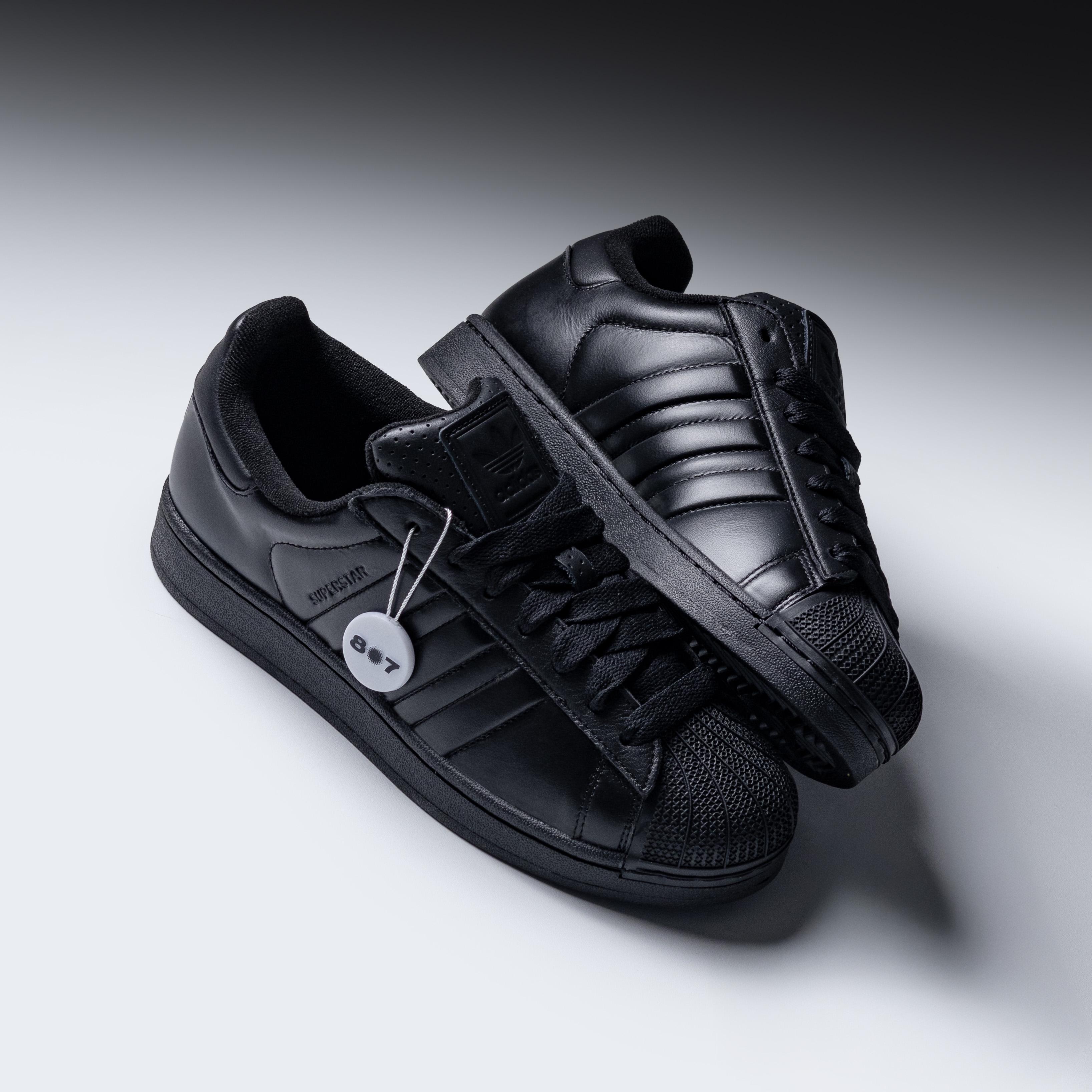 Adidas Superstar II Core Black Better Scarlet
