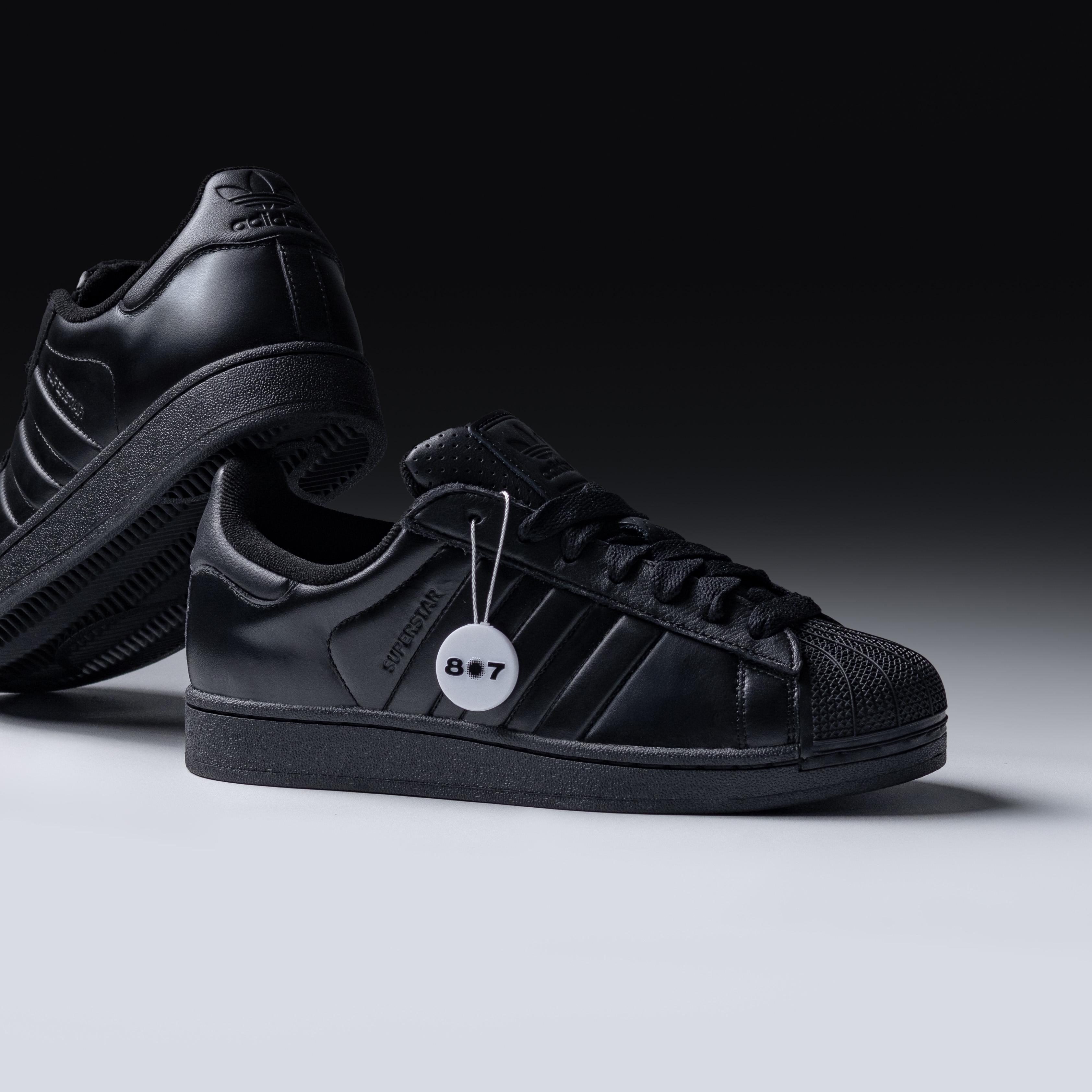 Adidas Superstar II Core Black Better Scarlet