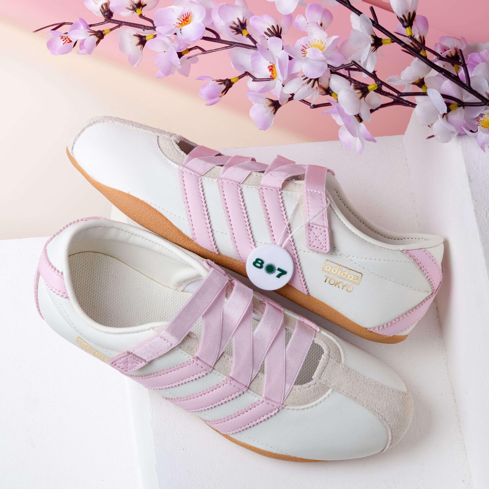 Adidas Tokyo MJ Off White Clear Pink Gum