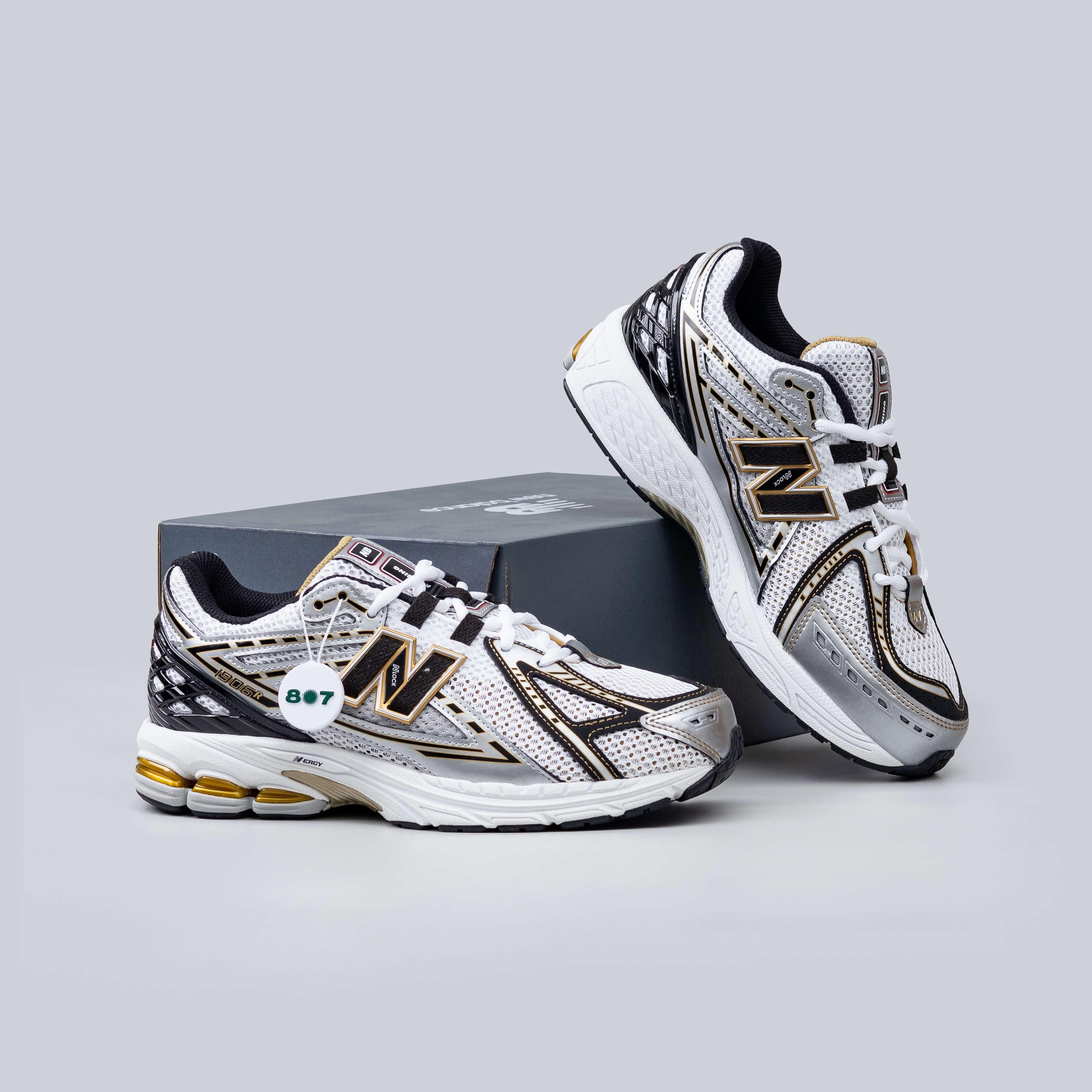 New Balance 1906R White Metallic Gold GS Women