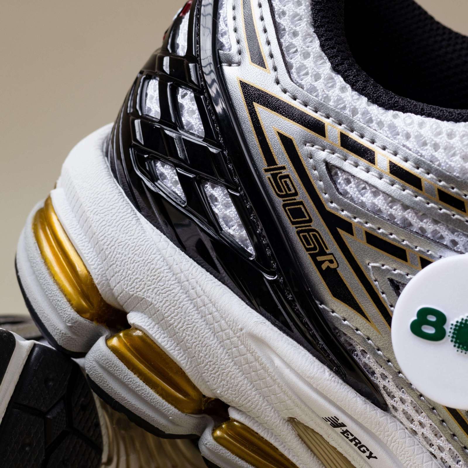 New Balance 1906R White Metallic Gold GS Women