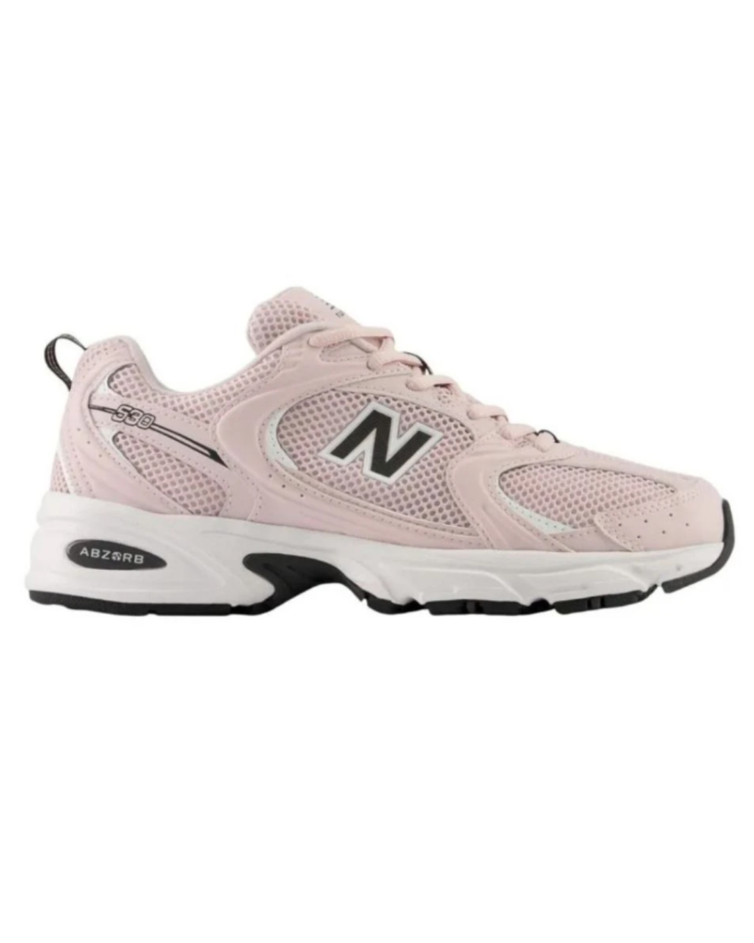  New Balance 530 Stone Pink Fade Black