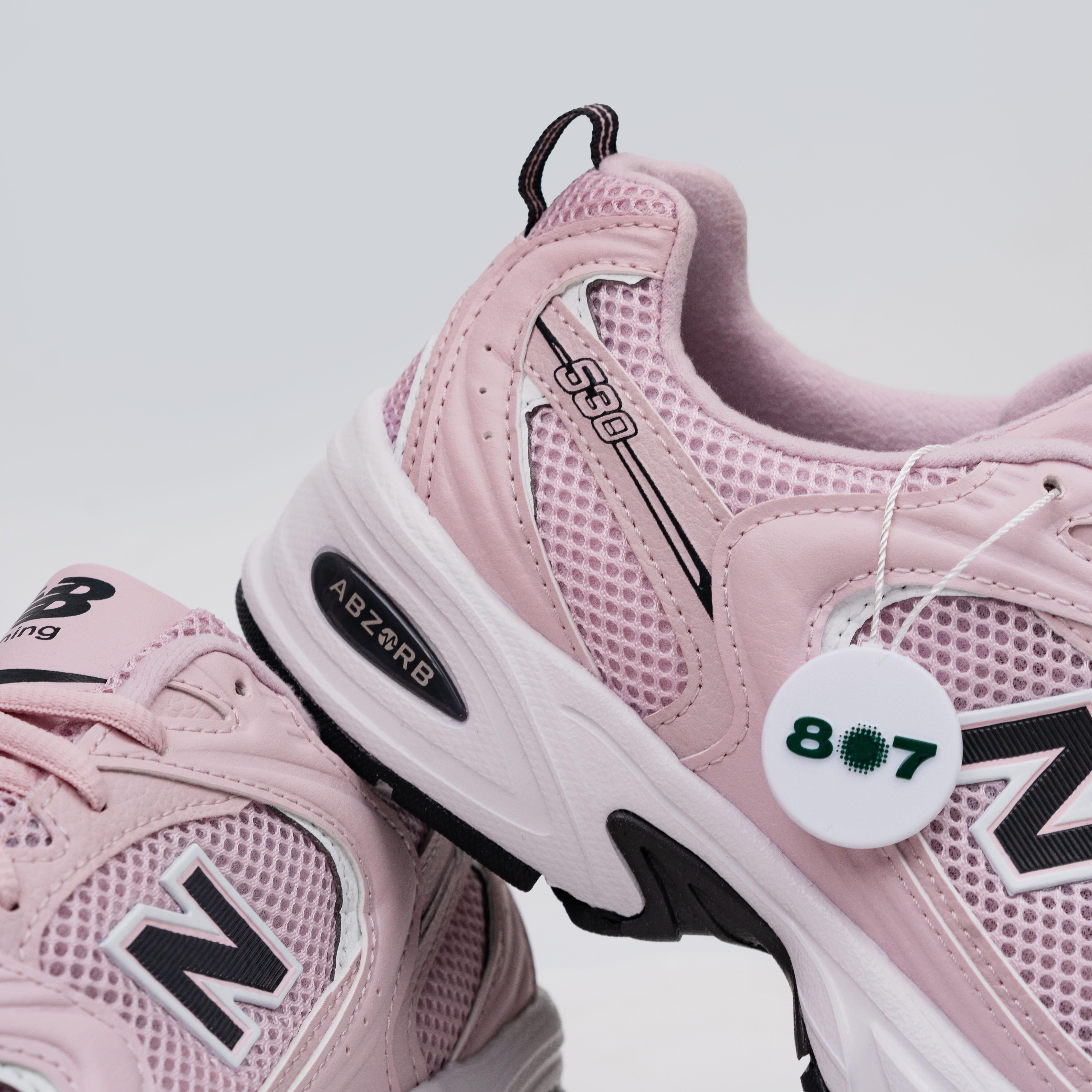  New Balance 530 Stone Pink Fade Black