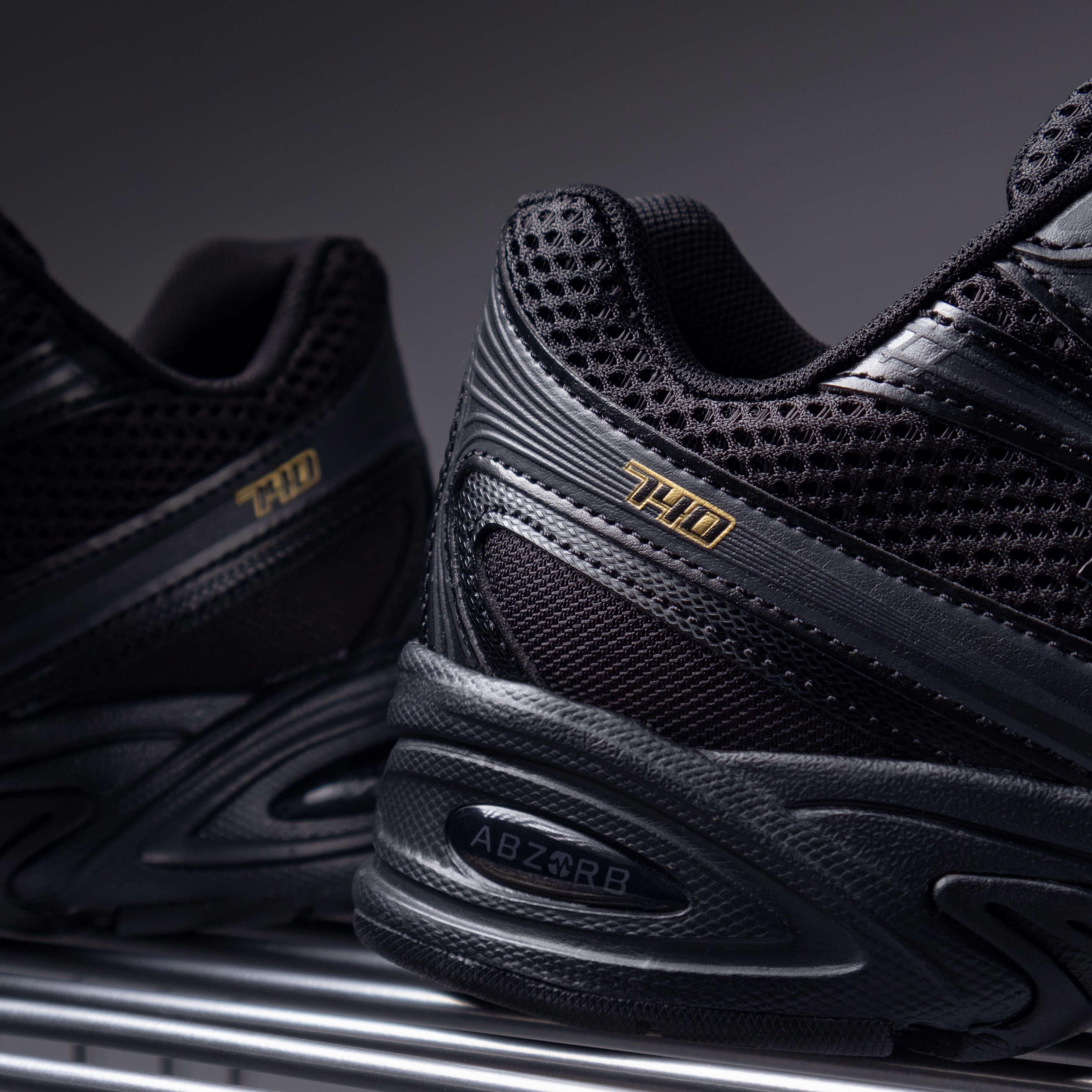 New Balance 740 Black Gold Metallic
