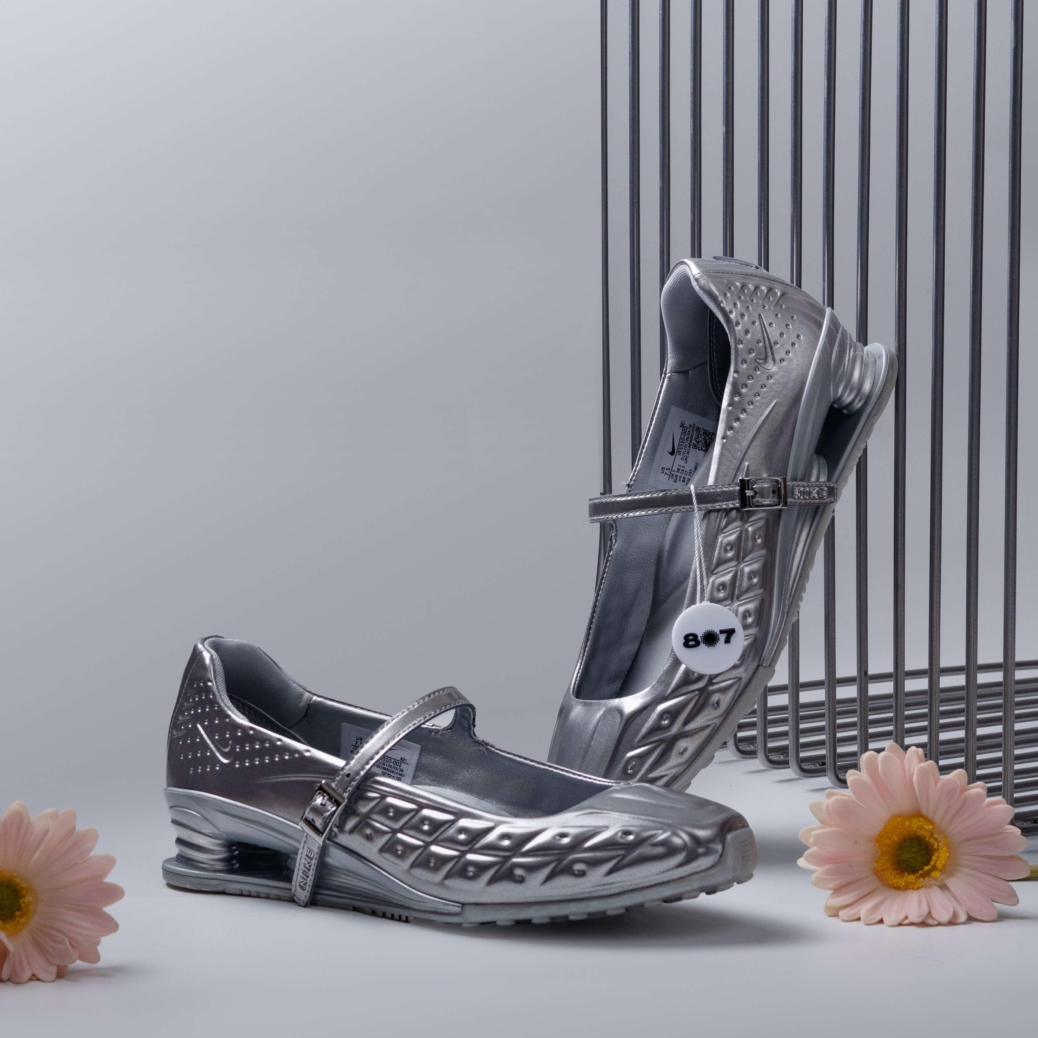 Nike Shox Z Calistra Metallic Silver