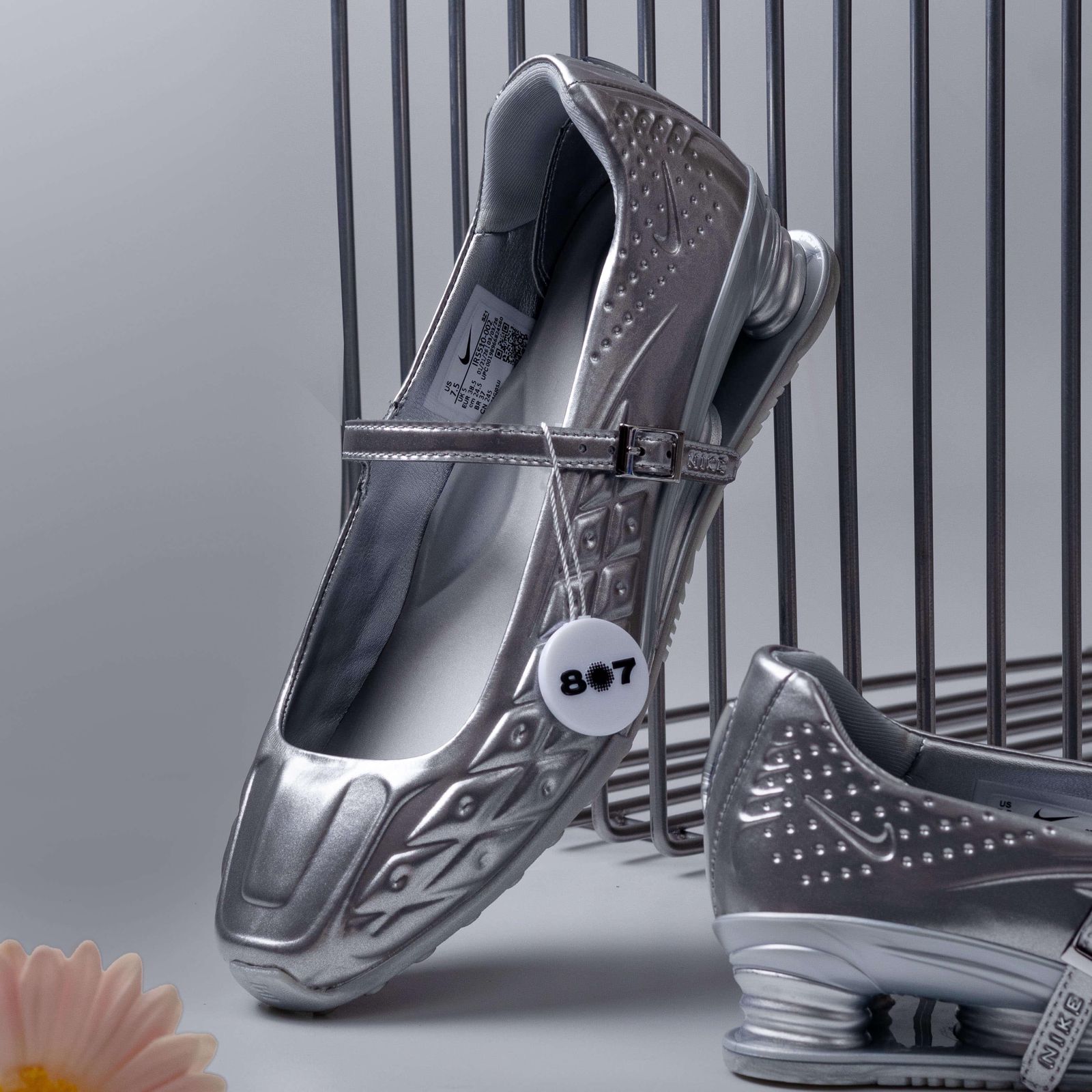 Nike Shox Z Calistra Metallic Silver