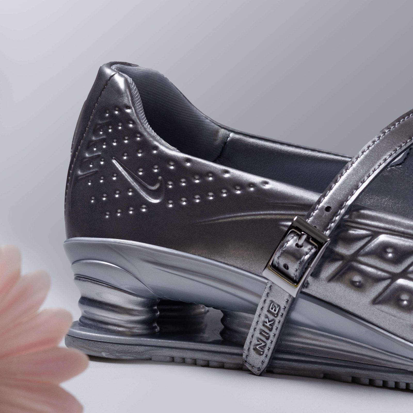 Nike Shox Z Calistra Metallic Silver