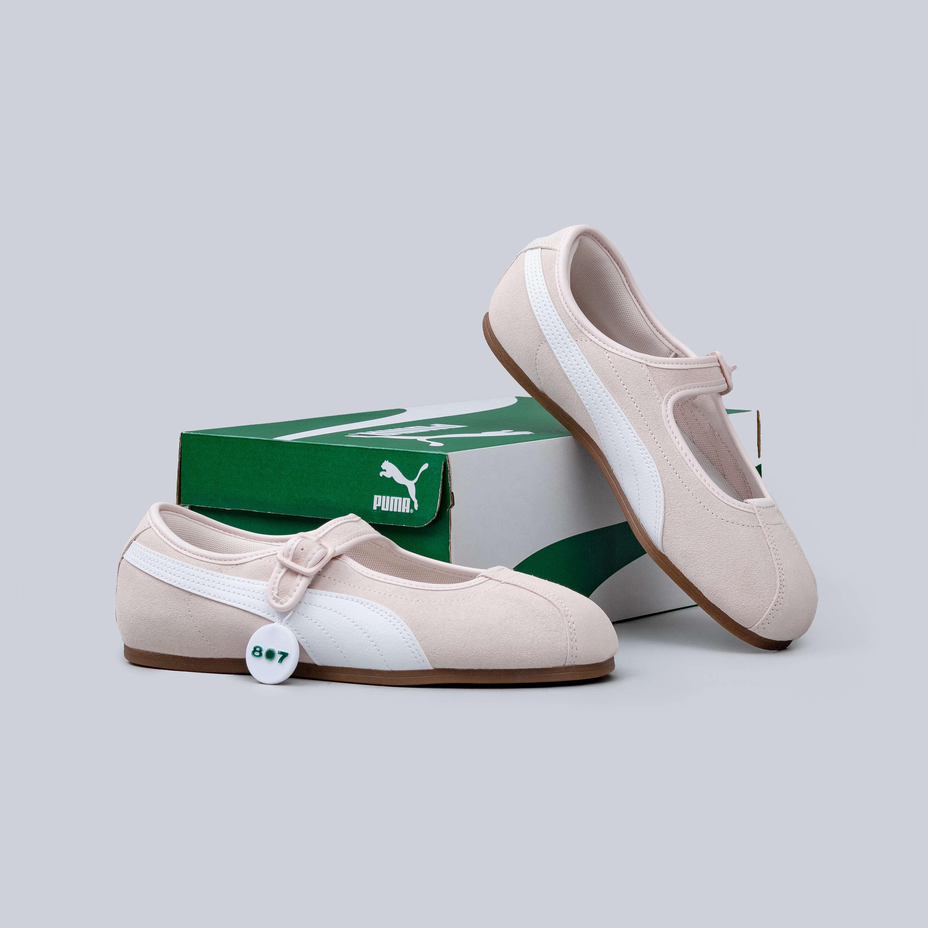 Puma Ballet Tacklette Pink White