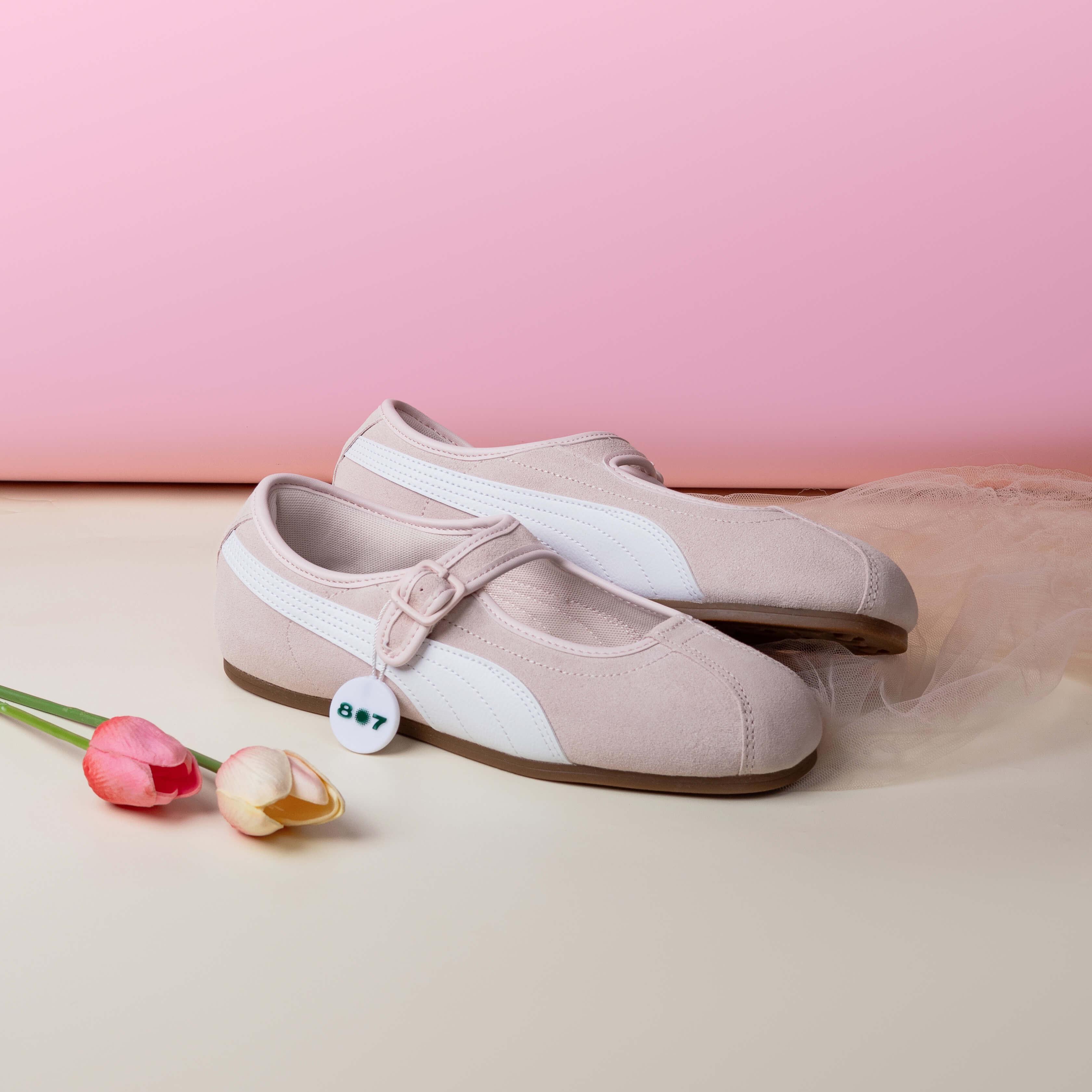 Puma Ballet Tacklette Pink White