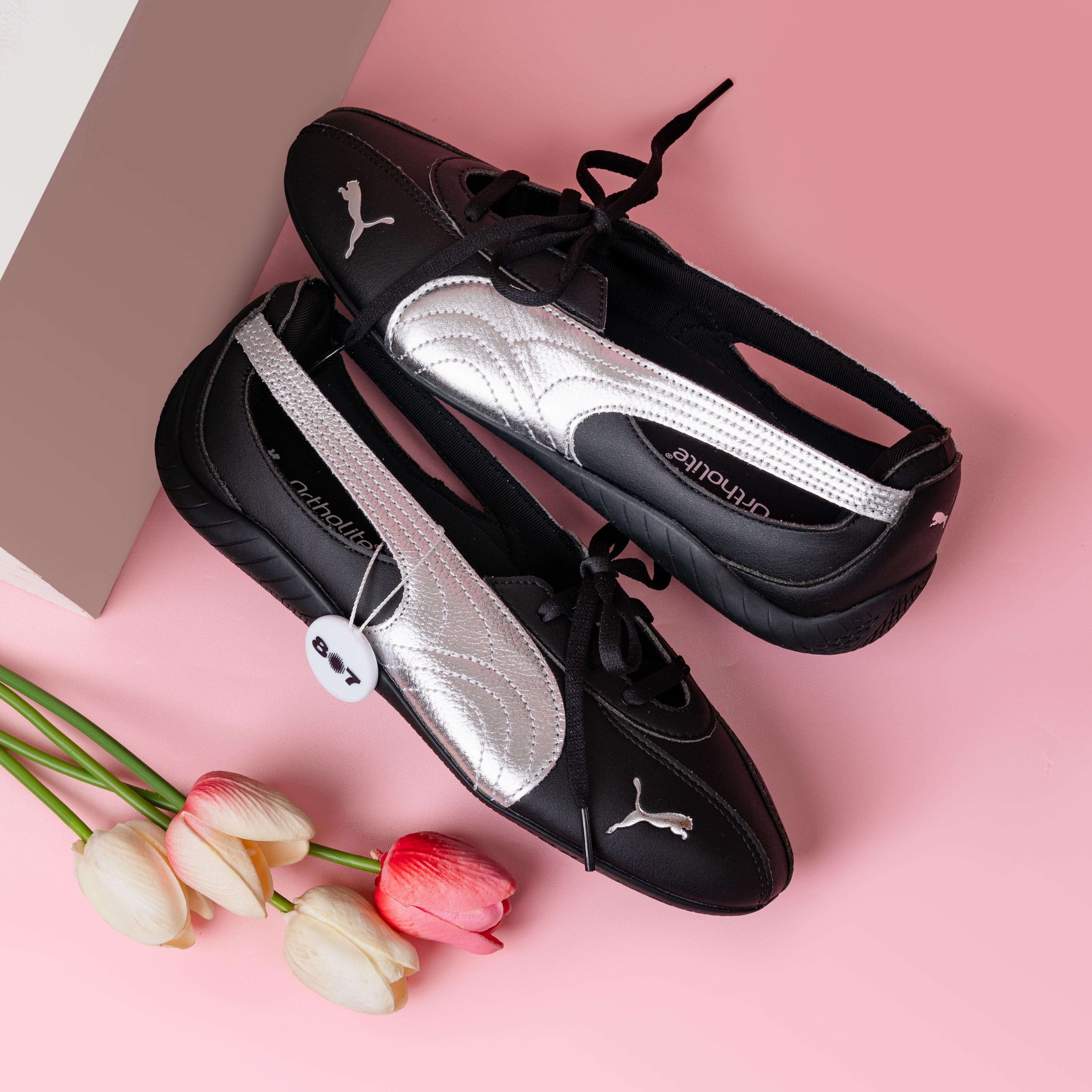 Puma Speedcat Ballet Nova Metallic Silver Black