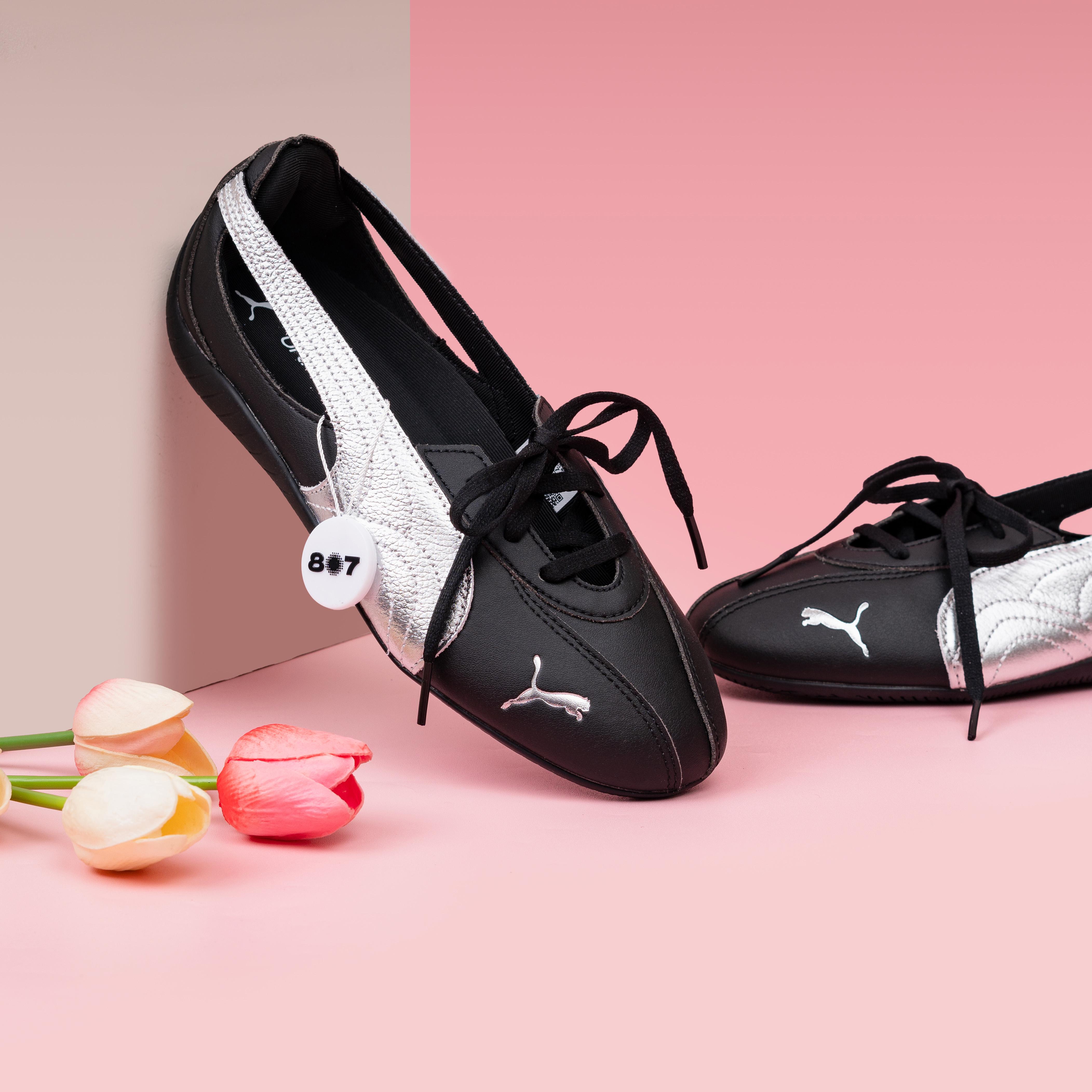 Puma Speedcat Ballet Nova Metallic Silver Black