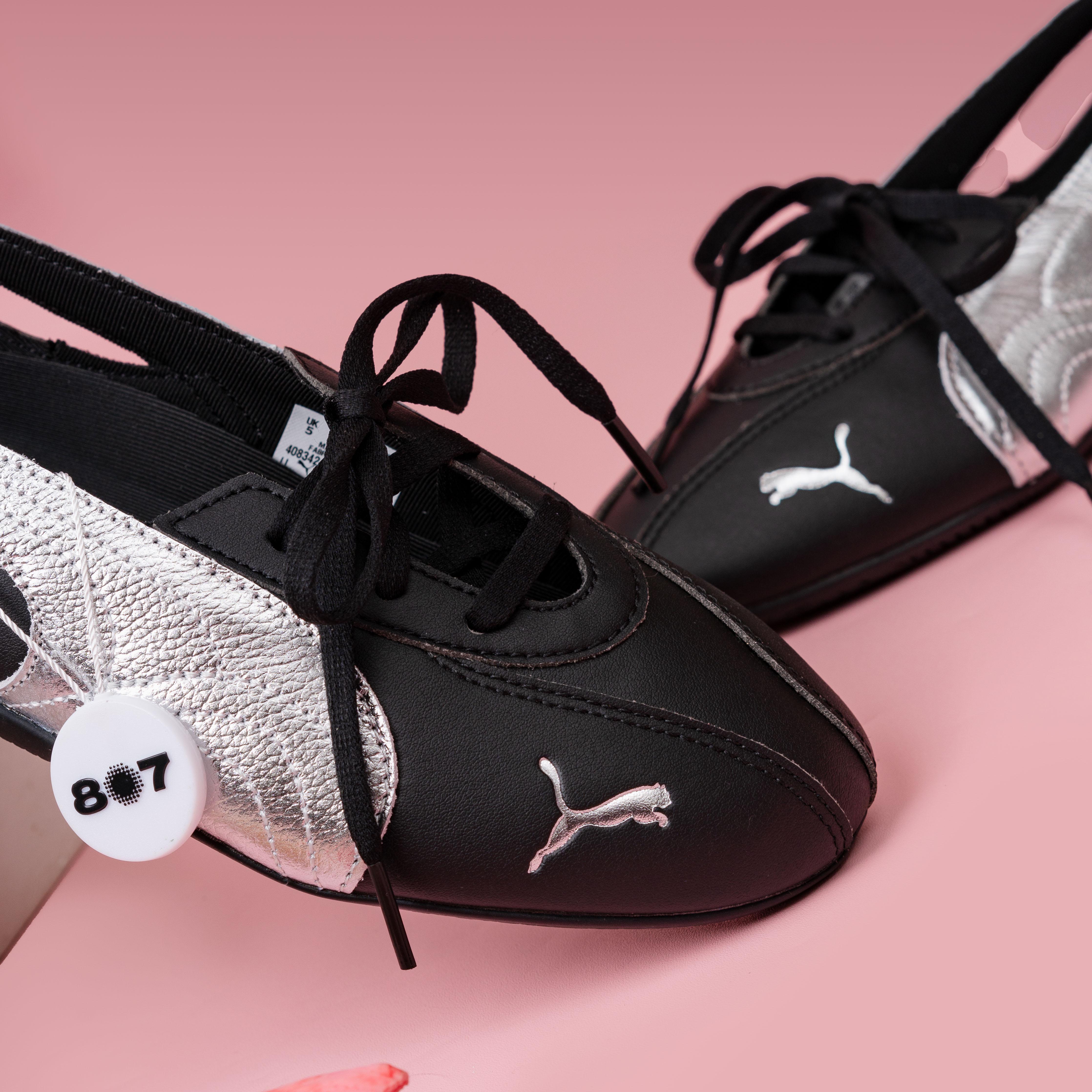 Puma Speedcat Ballet Nova Metallic Silver Black