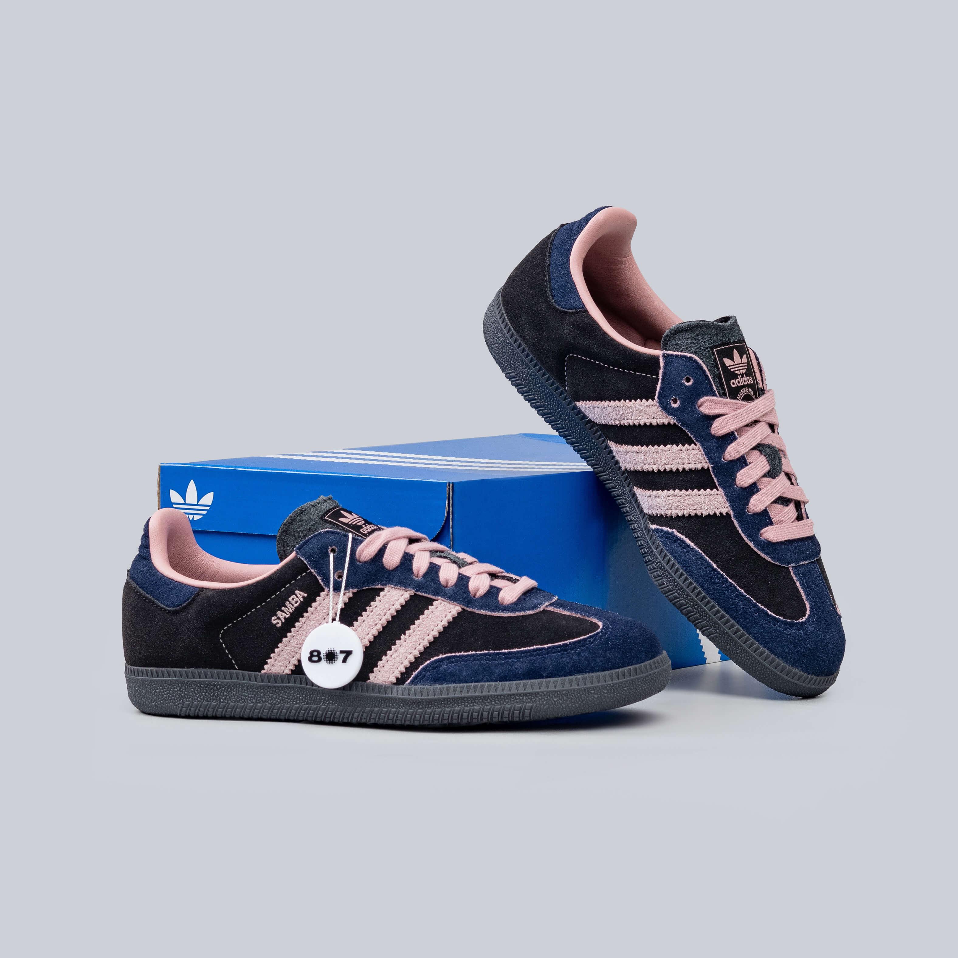 Adidas Samba OG Black Wonder Mauve Indigo