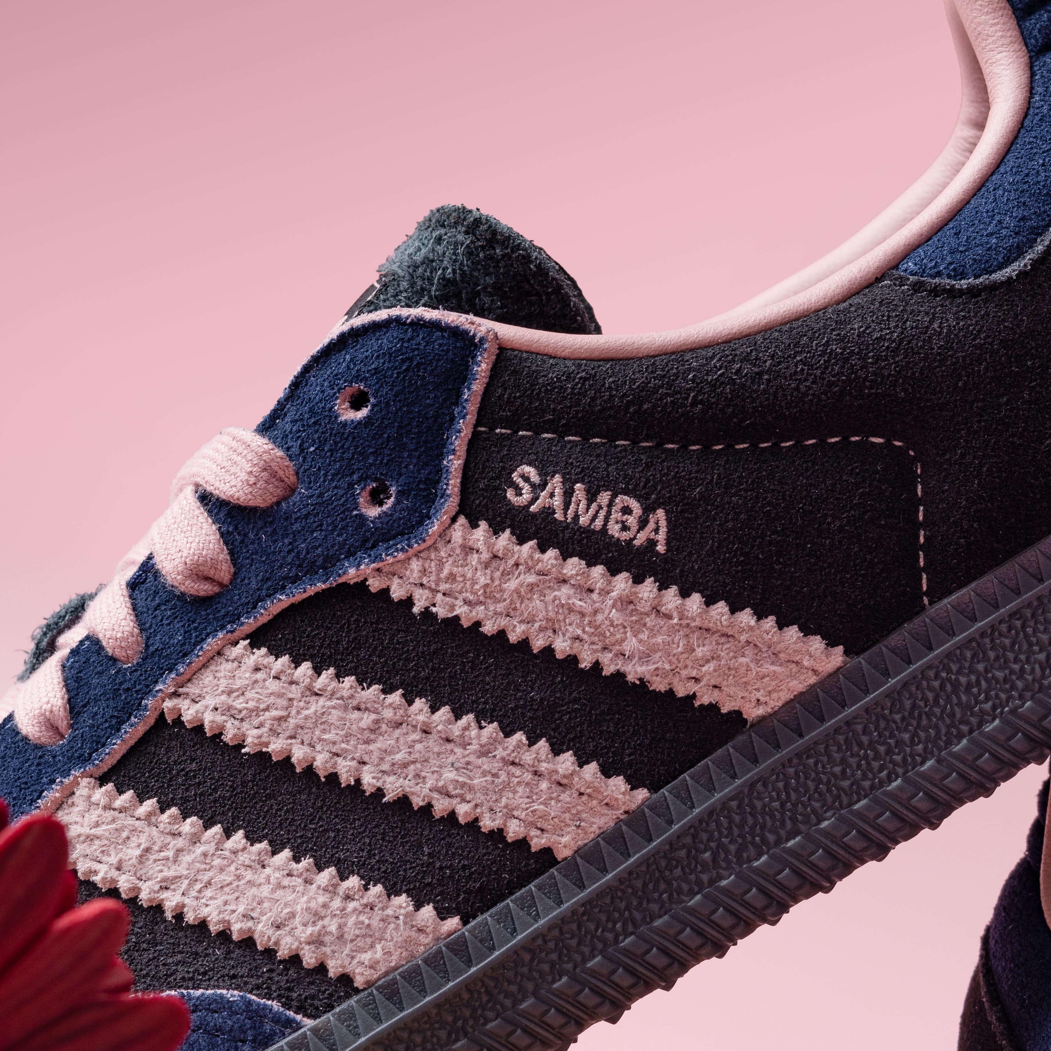 Adidas Samba OG Black Wonder Mauve Indigo