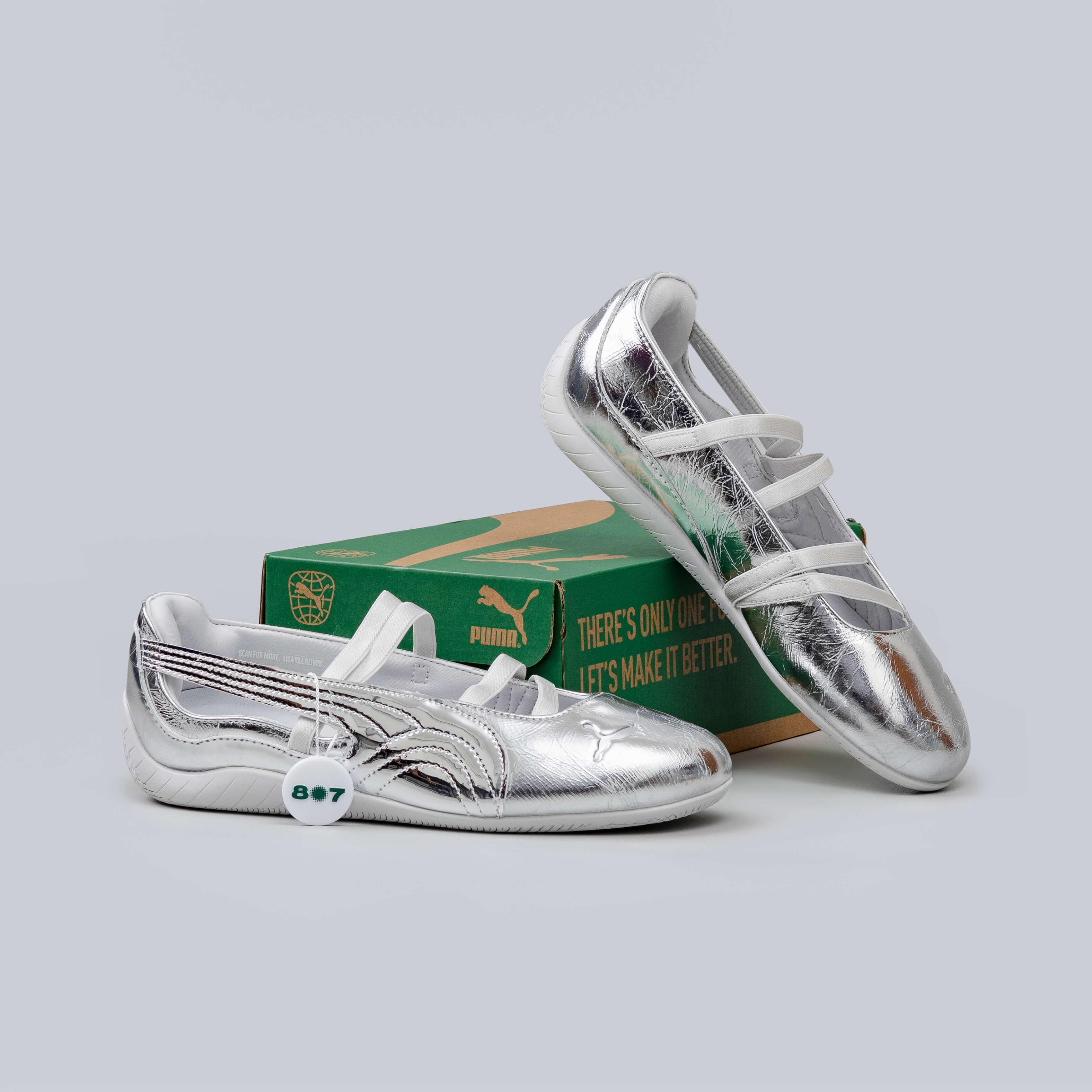 Puma Speedcat Ballet Lustre Silver Feather Gray