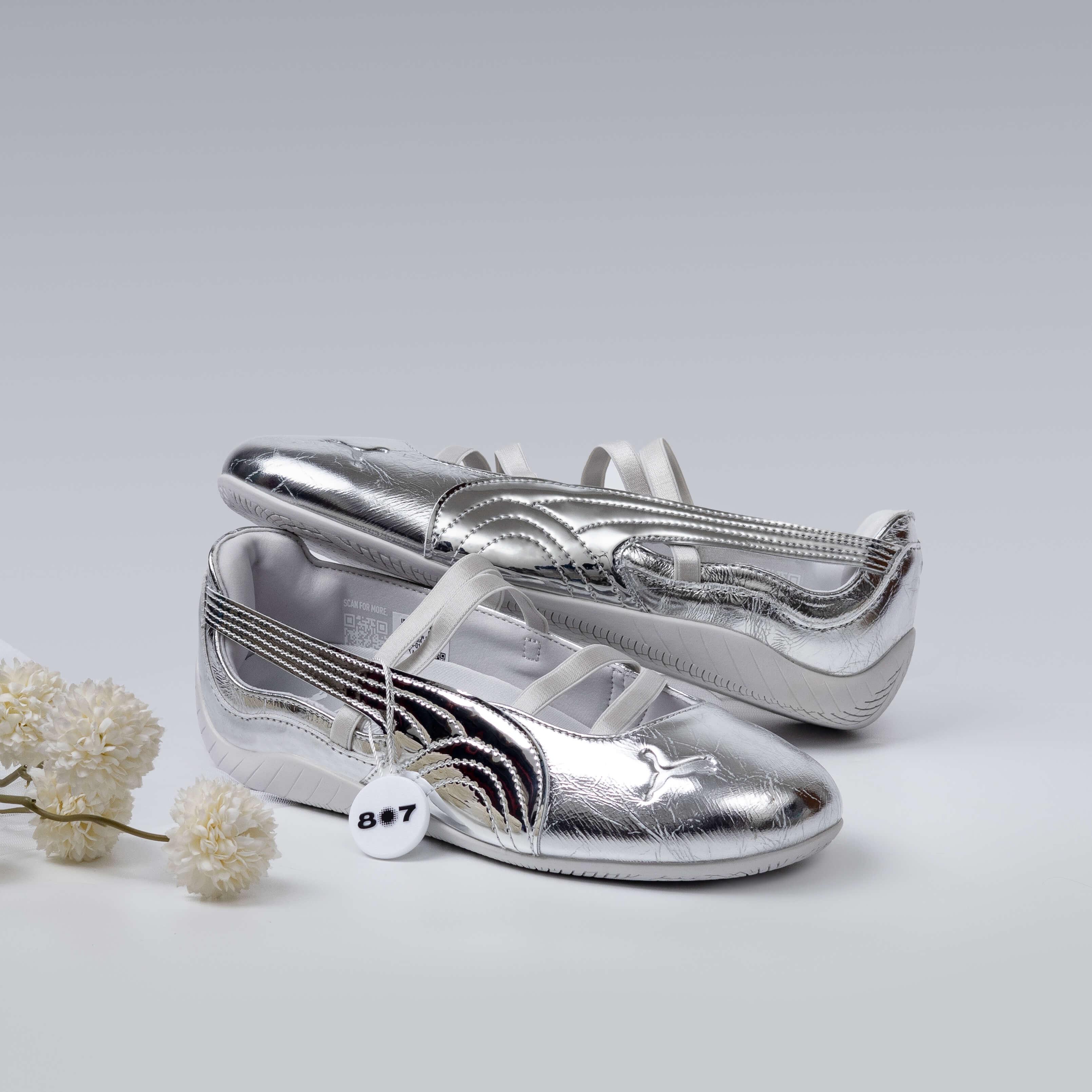 Puma Speedcat Ballet Lustre Silver Feather Gray