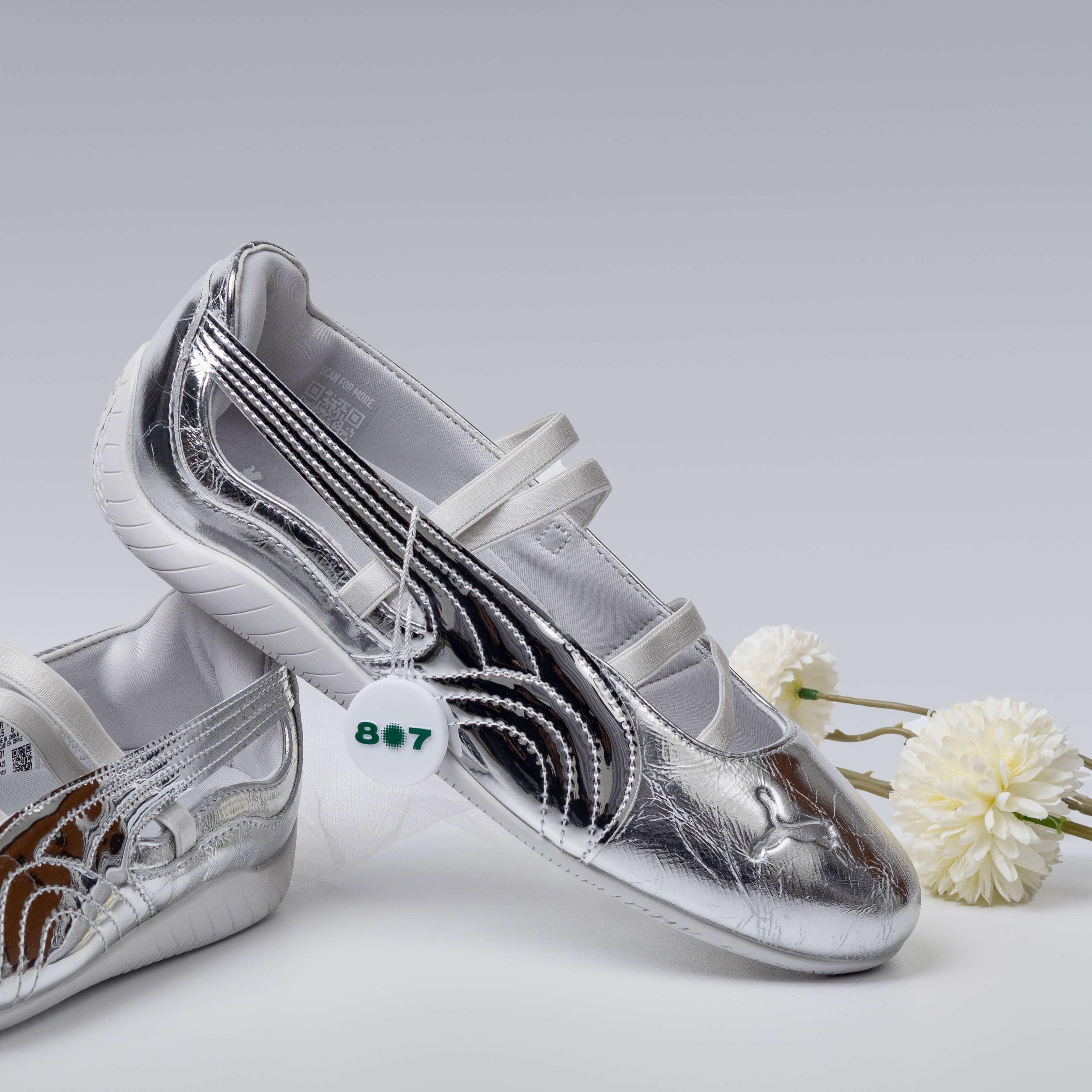 Puma Speedcat Ballet Lustre Silver Feather Gray