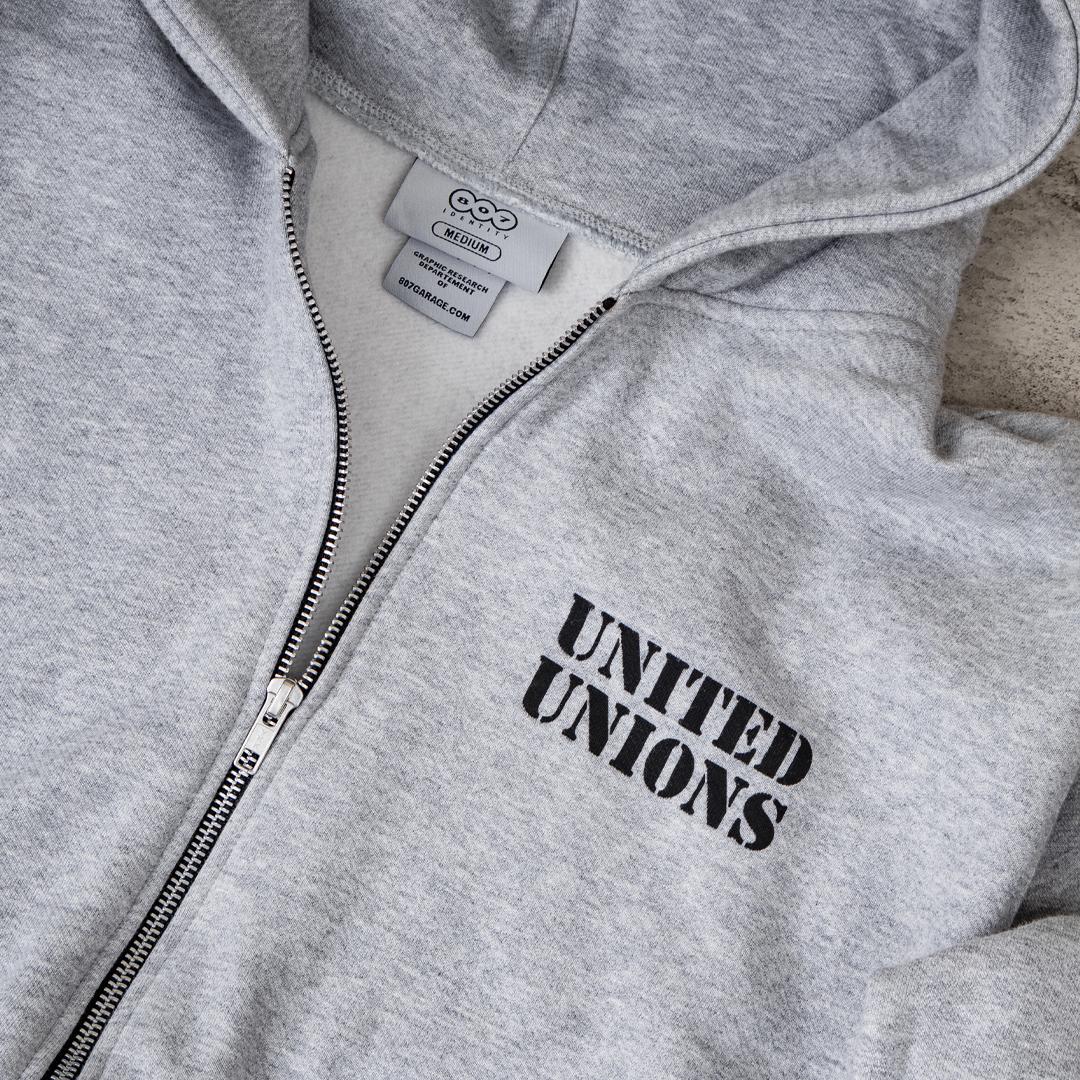 807 Identity Future Unions Grey Hoodie