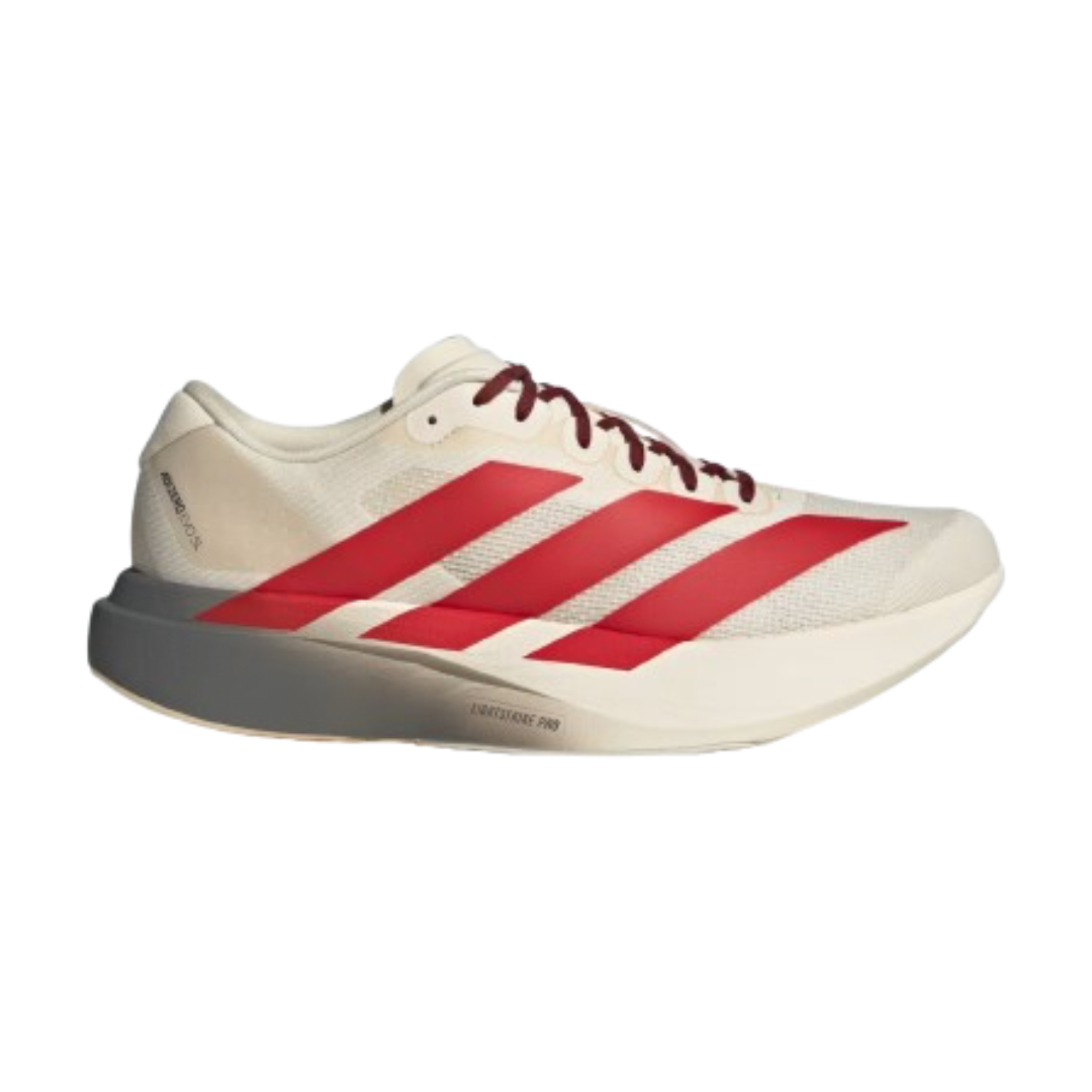 Adidas Adizero Evo SL Wonder White Better Scarlet